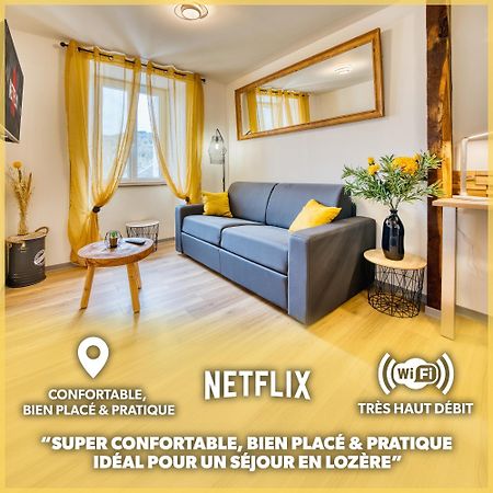 Les Hourtous Netflix Wi-Fi Fibre Terasse 4 Pers Banassac Exterior foto