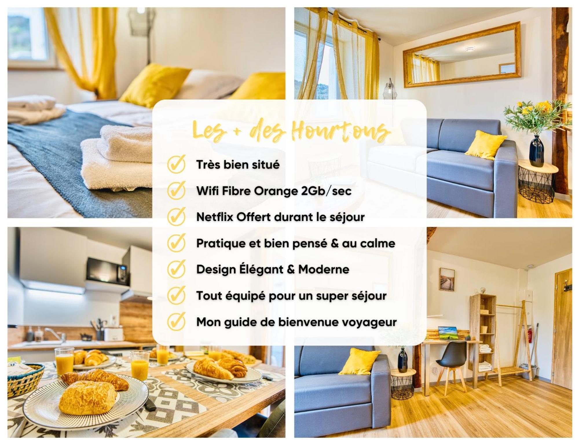 Les Hourtous Netflix Wi-Fi Fibre Terasse 4 Pers Banassac Exterior foto